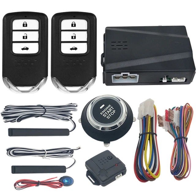 Car SUV Engine One-Button Start Stop Starter Keyless Entry Security Alarm System