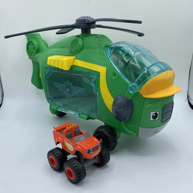 BLAZE AND THE Monster Machines Swoops Helicopter And Die Cast Pilot ...