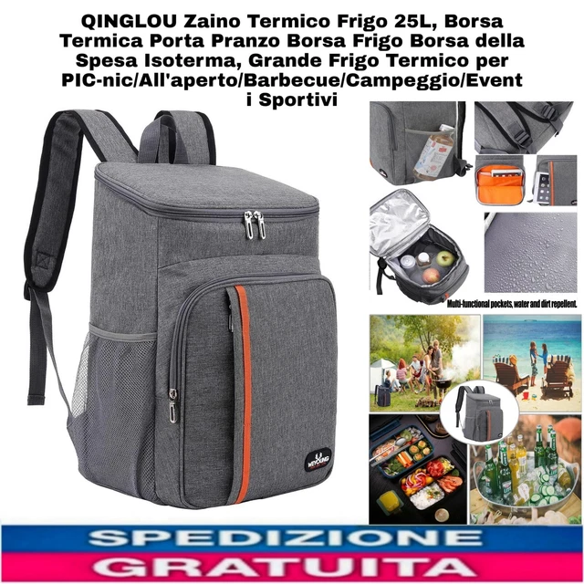 Borsa Termica Picnic Zaino Frigo Termico 20 Litri UpHere