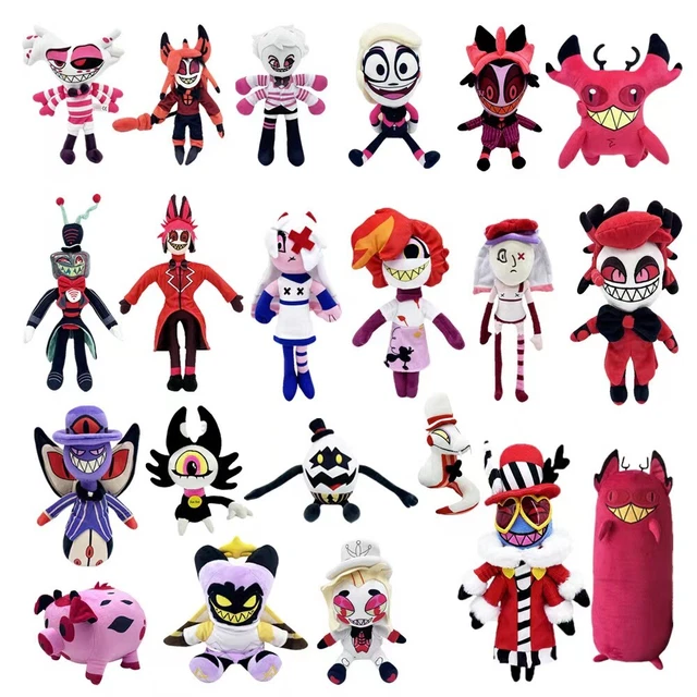 HELLUVA BOSS PLUSH Doll Anime Hazbin Hotel Action Figure Toy Stolas ...