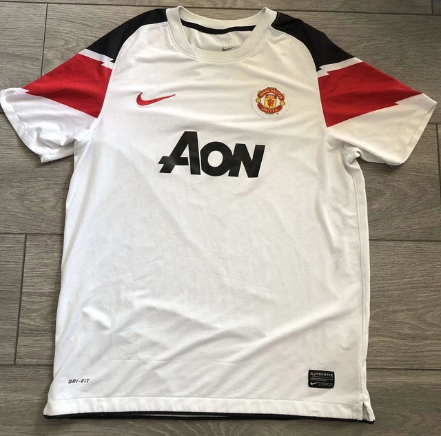 Manchester United 2010/2011 Away Football Shirt Nike Soccer Jersey Size  Xl Boys