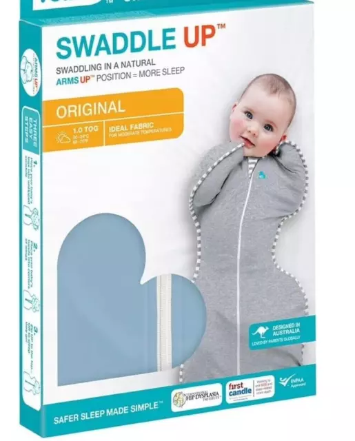 Love To Dream Swaddle UP Self-Soothing Sleep Sack 8-13 lbs, Lightweight, Small