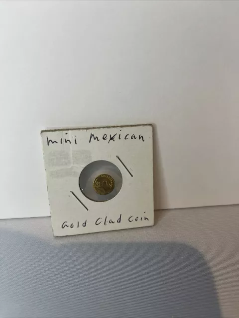 Maximilian Mexican Gold Clad MINI Coin