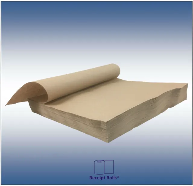 Void Fill 15" x 11" x 250' Blank Fanfolded, 30# Kraft Crumpler Packaging Paper