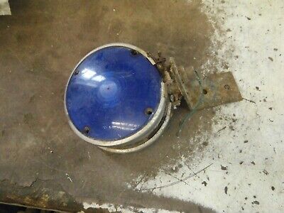 Vintage Blue Double Sided Light / Lamp Ls369 ( Shinners )