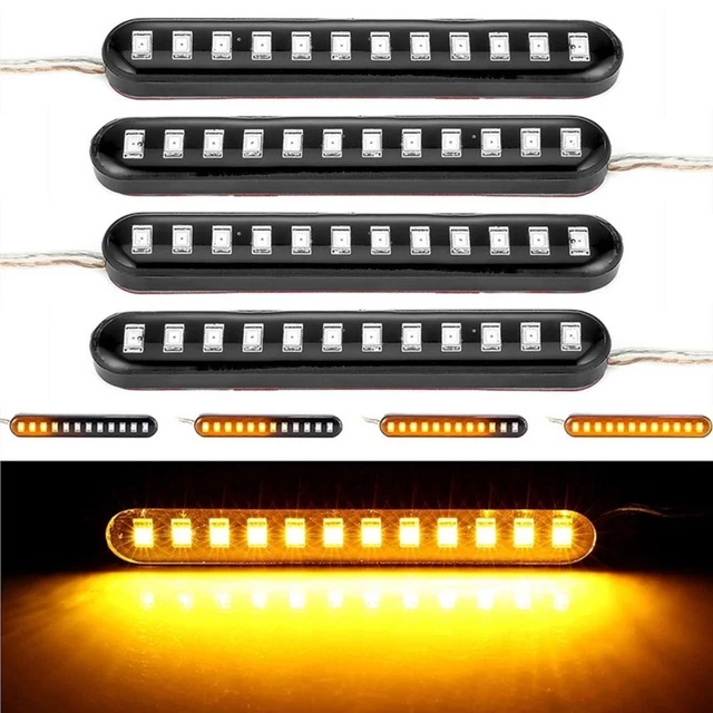 di un batter d'occhio Strisce di illuminazione a LED Luce di direzione moto