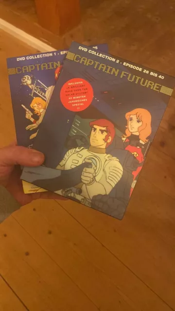 DVD  Zeichentrick Kult Serie     CAPTAIN FUTURE - Collection 1+2     ERSTAUFLAGE