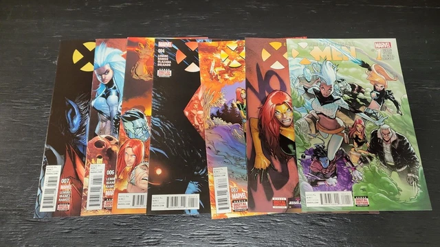 2016 Marvel Comics Lot Of (7) Extraordinary X-Men #1-7 Nm Set Logan Storm Iceman