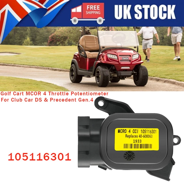 GOLF CART MCOR 4Throttle Potentiometer for Club Car Precedent&DS 12up