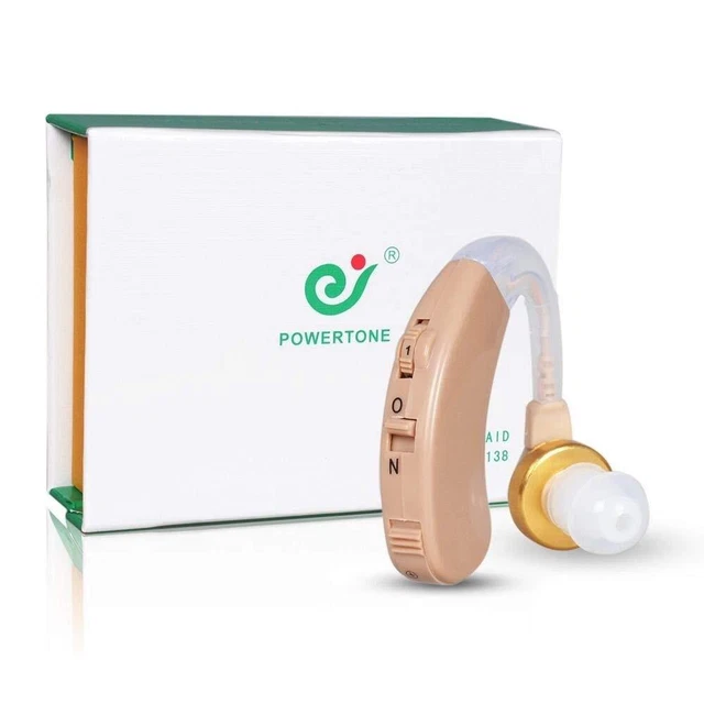AXON AUDÍFONO F138 Amplificador de Mejora de Sonido Detrás de la Oreja Audífono