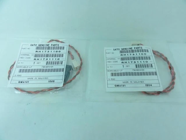 190290 New-No Box; Sato RH1731100 Lot-2 M84XX SEN5 Cables