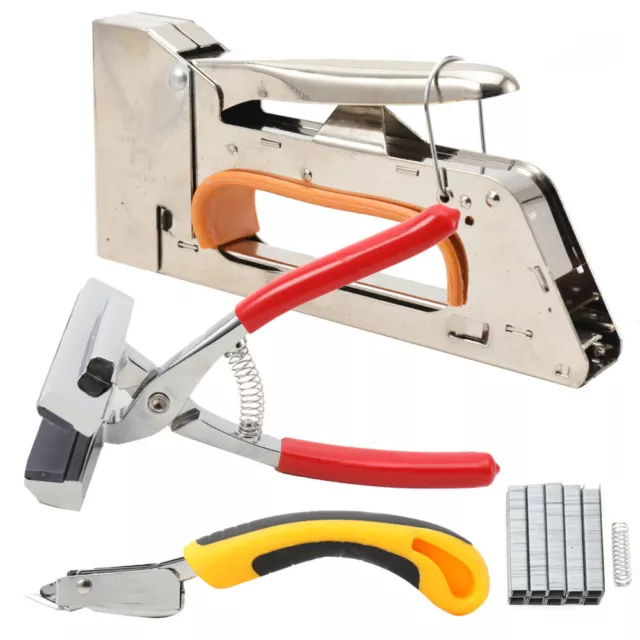 12 cm Canvas Pliers Stretcher Stretching Plier Staple Remover Staple Gun Set