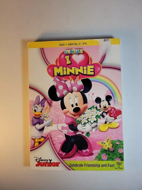 MICKEY MOUSE CLUBHOUSE: I Heart Minnie (DVD, 2012, 2-Disc Set, Includes ...