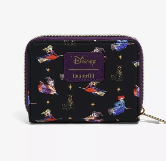 Loungefly Disney Hocus Pocus Wallet Binx Sanderson Sisters - Winifred Sarah Mary 3