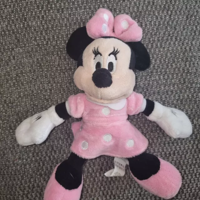 Rare Disney Minnie Mouse Small Plush Soft Toy cute mickey and friends Christmas