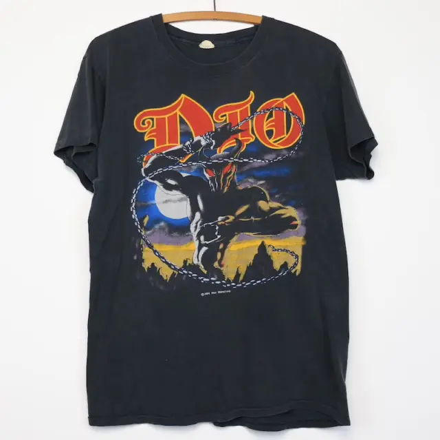 Dio Retro 1984 Last in Line World Tour T-Shirt Gift Fans DC4482