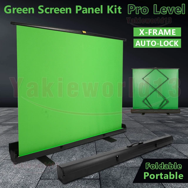GREEN SCREEN PANEL Collapsible Backdrop Chroma Key Background