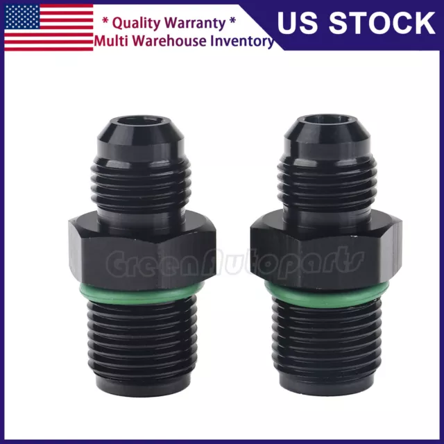 -6AN 6AN Male Flare to 5/8"-18 Inverted Flare Adapter Fitting
