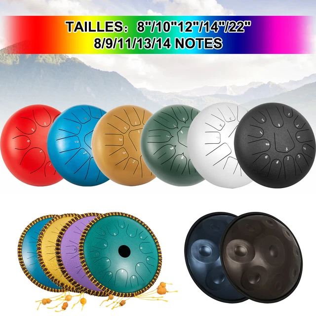 Toseky Tambour Océan Sonore – Instrument De Percussion Avec Illustration Animale, Anti-Stress Et Éducatif