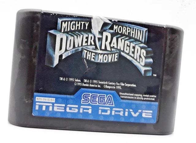 Mghty Morphn Power Rangers : The Move Megadrve PAL - Prx - Photo - Présentaton