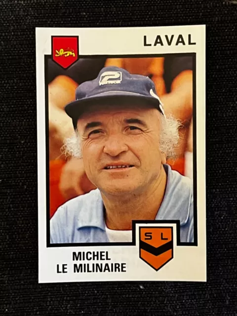 RIP------------- - Page 26 Sticker-Panini-Foot-1985-Michel-Le-Millenaire-Laval