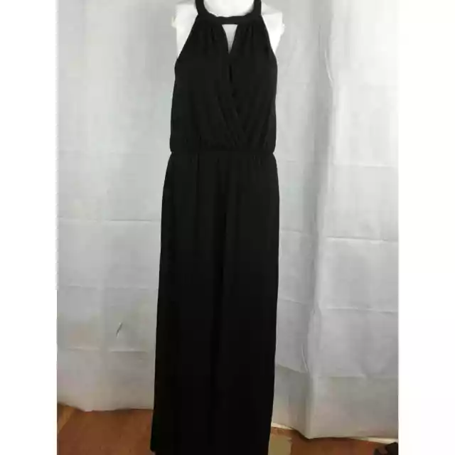 Michael Stars Dress Womens Sz Small  Black Knit Stretch Maxi Sleeveless