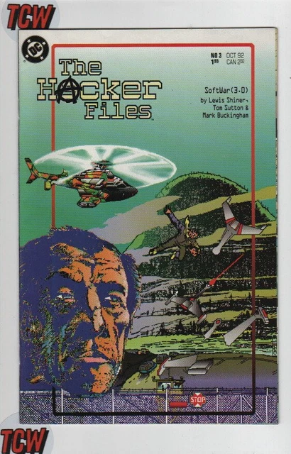 1992 DC Comics: The Hacker Files #3 Comic. Box.3@90