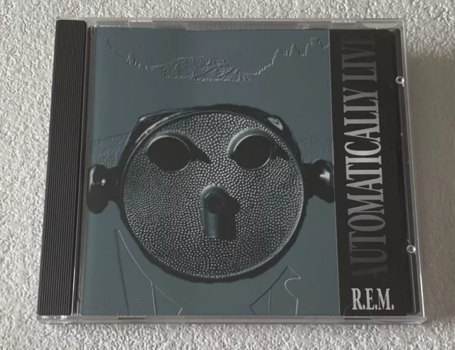 R.E.M.~AUTOMATICALLY LIVE~1993 ITALIAN CD ALBUM~KISS THE STONE KTS141 [Ref.1]