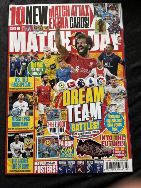 Match of the Day magazine 649 March April 2022