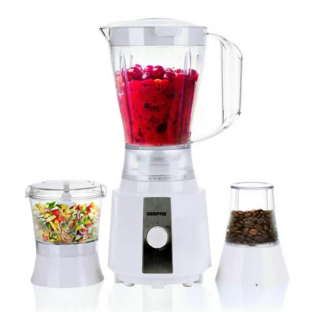 400W Food Processor Blender Mixer Chopper Spices Coffee Grinder Smoothie Maker
