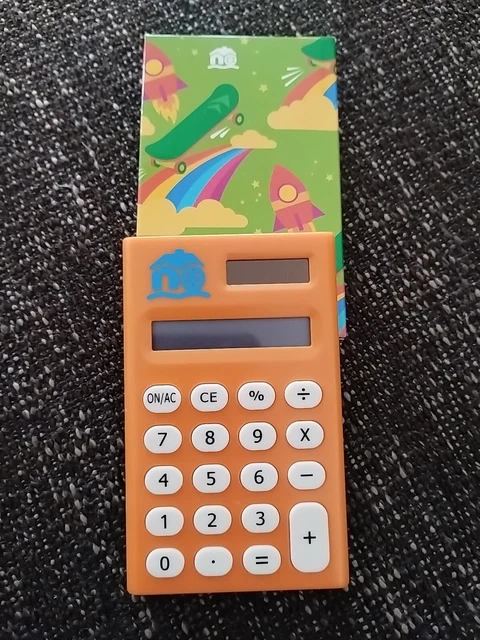 GADGET VINTAGE MULINO BIANCO CALCOLATRICE Le avventure dei ragazzi del Mulino* EUR 19,90 - IT