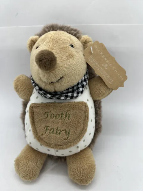 Mackenzie Childs Hudson Hedgehog Tooth Fairy Pocket Stuffed Plush Animal