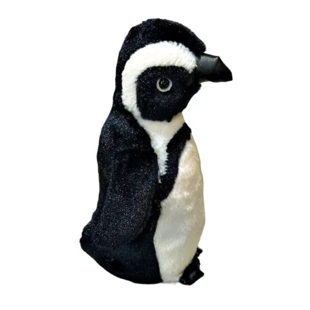 Aurora Realistic African Black Footed Penguin Soft Stuffed Plush Animal 8 Inch 3