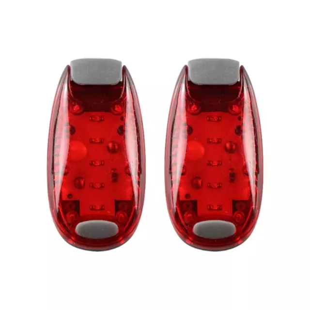 fr LED Safety Light Warning Flashing Light with 3 Light Modes 2 Pack (Red)