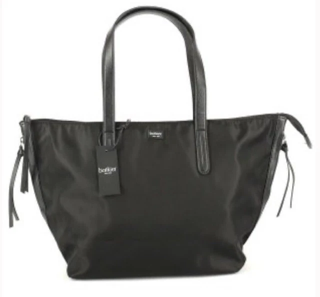 BOTKIER BLACK NEW York Fab Fit Fun Bond Tote Bag Carry All NWT