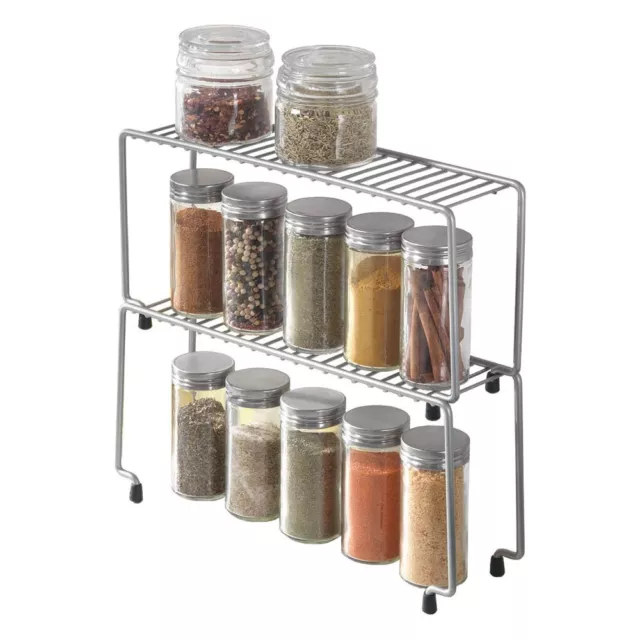 Mensole Porta Spezie Spice Bridge Set 2 Pz da Cucina Metaltex