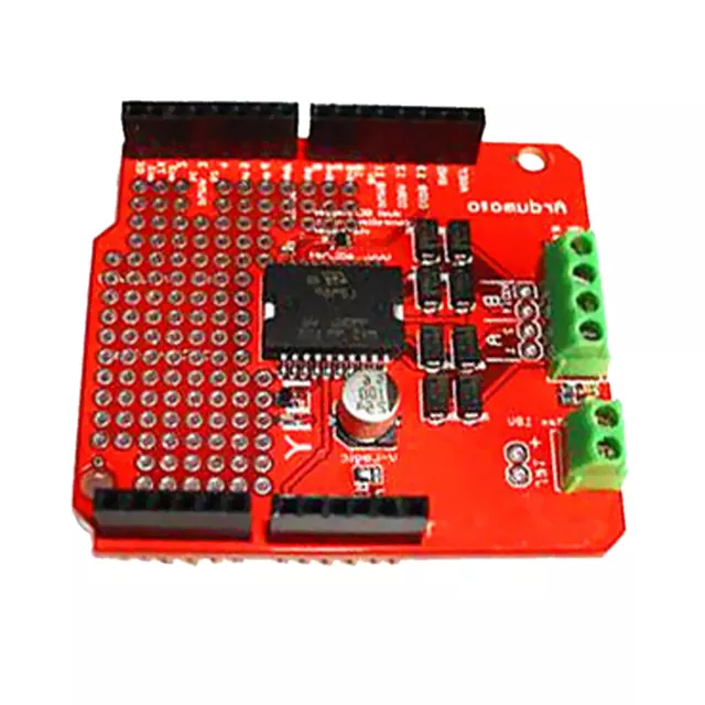 DC 2 Way Shield Motor Driver Module Board L298P Ardumoto for