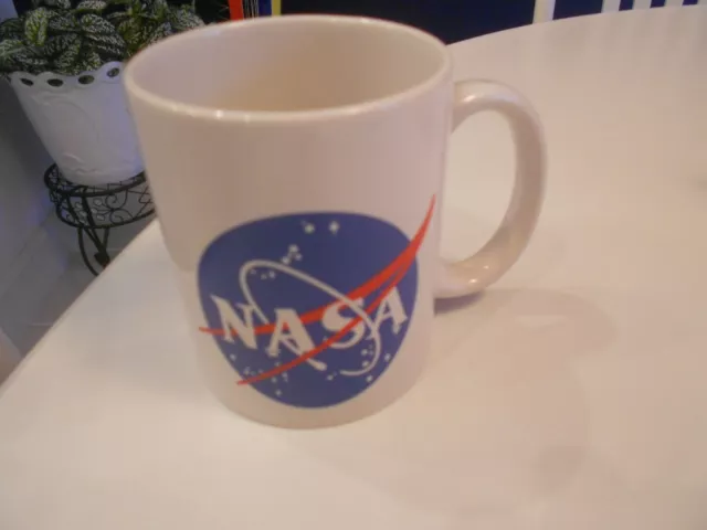 Nasa Logo Mug 3 3/4" High