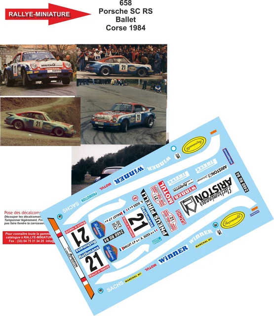 Decals 1/43 Per Porsche 911 Carrera 1978 Rally Montecarlo - TBDecal&Models, Made In Italy - Foto 3