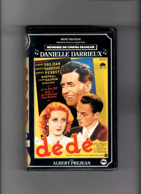 VHS  René CHATEAU  / Dédé / avec Danielle DARRIEUX