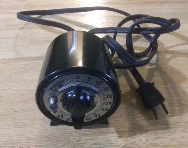 Temporizador de procesamiento ampliador de cuarto oscuro Mark Time 78100 vintage PROBADO