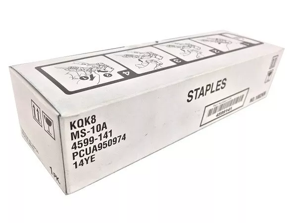 Genuine Konica Minolta Staples MS-10A 1 Box 3 Cartridges 14YE OEM 4599-141 NEW