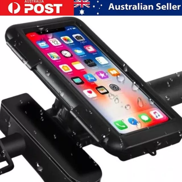 Waterproof  Motorcycle Bike Holder Bicycle Handlebar Mount Case For Mobile Phone