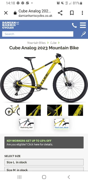 cube analog 202