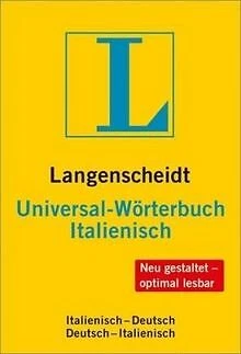 Langenscheidt Universal-Wörterbuch Italienisch (Neu... | Buch | Zustand sehr gut