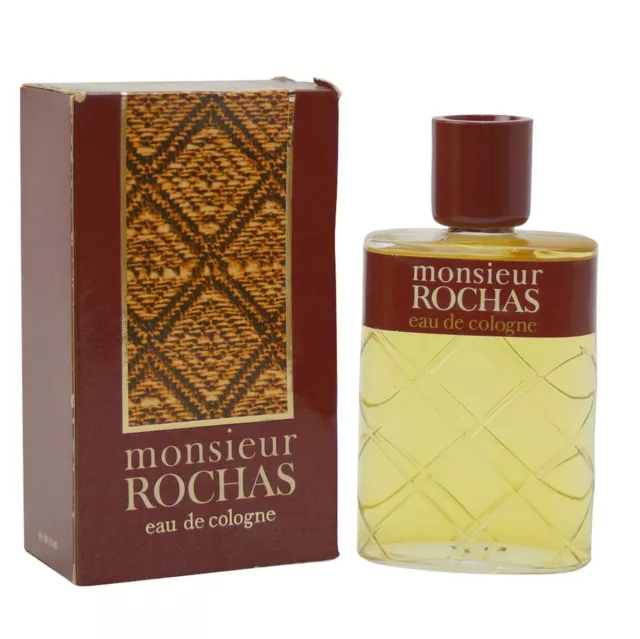 Rochas Monsieur 105 ml EDC Eau de Cologne Splash old vintage Version