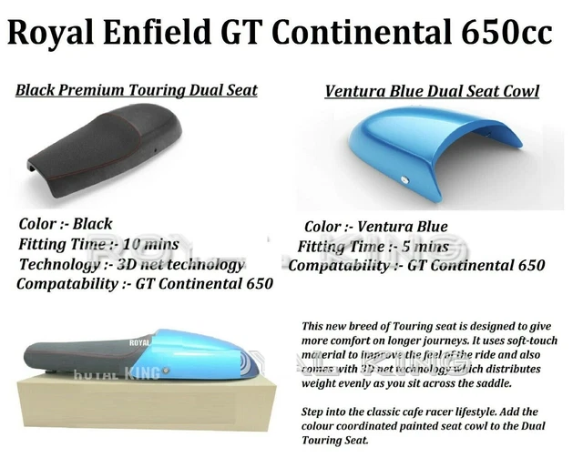 royal enfield continental gt ventura blue