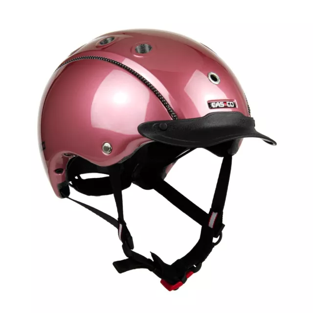 CASCO Kinderreithelm Reithelm Choice Turnier rose Glanz Sicherheitsreithelm
