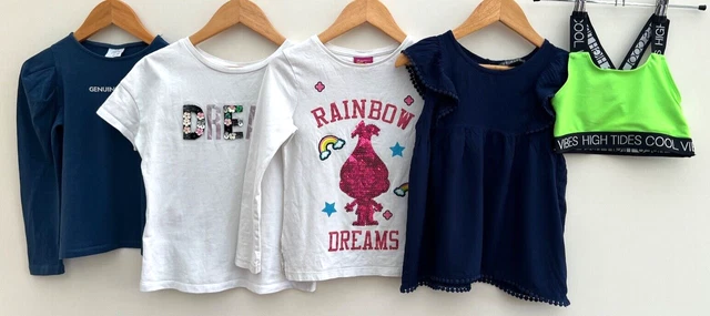 Pacchetto di vestiti per ragazze età 6-7 Zara Next Trolls