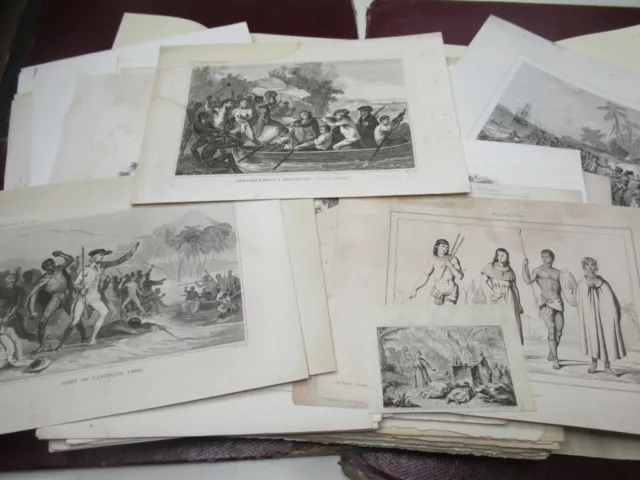 97 Gravures Amerique Du Sud Mexique Indiens Azteques Mexico Costumes 1830-40